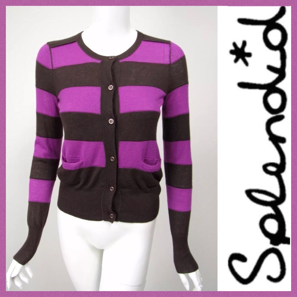 Splendid Silk / Cashmere Cardigan, NWT, Small